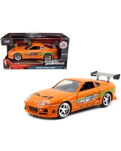 2023 Jada 1/32 Diecast Model Car - Brian's Toyota Supra Fast & Furious Orange