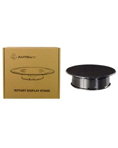 Rotary Display Turntable Stand 8 Black Top for 1/64 1/43 1/32 1/24 Scale Models