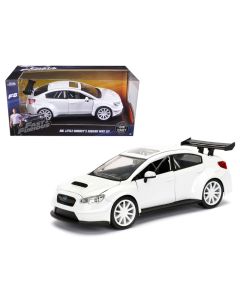 1/24 Diecast Model Car Subaru WRX STI White Fast & Furious F8 Jada