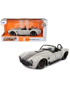 1965 Shelby Cobra 427 S/C Grey 1/24 Diecast Model Car Jada