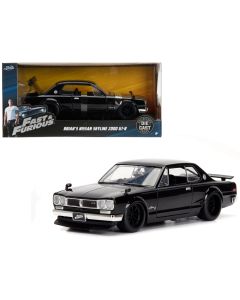 2000 Nissan Skyline GT-R RHD Black 1/24 Diecast Model Car Fast & Furious Jada