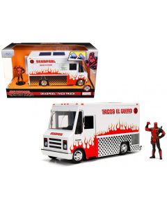 2023 Deadpool Taco Truck & Diecast Figurine, Marvel Series 1/24 Model by Jada