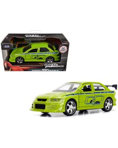 2023 Mitsubishi Lancer Evolution VII 1/32 Diecast Model Car - Fast & Furious, Green