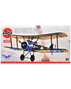 2023 Airfix Sopwith Pup Fighter Aircraft 1/72 Plastic Model Kit - Level 1 Model Kit