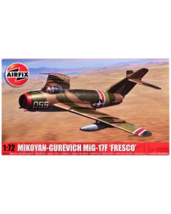 2023 Airfix 1/72 Mikoyan-Gurevich MiG-17F Fresco Fighter Model Kit, 2 Schemes