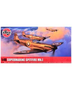 2023 Airfix 1/48 Supermarine Spitfire Mk.I Model Kit - 3 Scheme Options, Plastic Aircraft