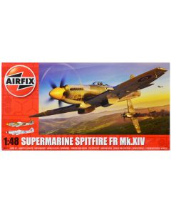 2023 Airfix 1/48 Supermarine Spitfire FR Mk.XIV Model Kit - 2 Scheme Options