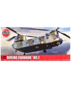 2023 Airfix 1/72 Boeing Chinook HC.1 Helicopter Model Kit, 2 Scheme Options