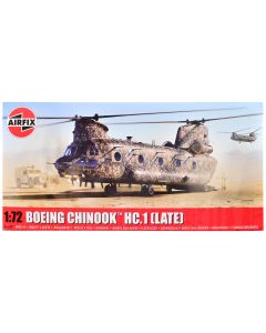 2023 Airfix 1/72 Boeing Chinook HC.1 Model Kit - Late Production Helicopter, 2 Schemes