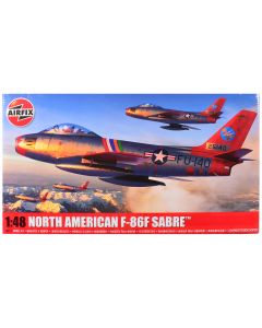2023 Airfix 1/48 F-86F Sabre Model Kit - North American Aircraft, 2 Schemes