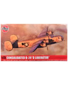 2023 Airfix 1/72 B-24D Liberator Bomber Model Kit - 2 Scheme Options, Plastic