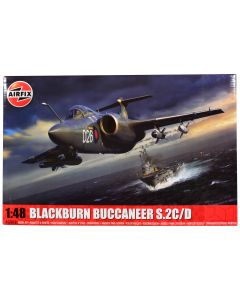 2023 Airfix 1/48 Blackburn Buccaneer S.2C/D Model Kit - 4 Scheme Options