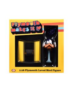 2023 ACME Plymouth Loved Bird Figure 1/18 Scale Model with Lemon Twist Hood