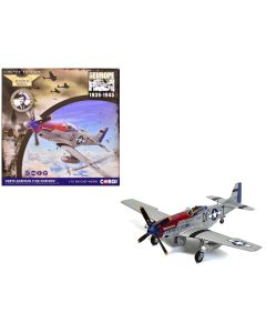 2023 Corgi 1/72 P-51D Mustang Diecast Model - 361st Fighter Squadron, USAAF