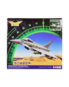 2011 Eurofighter Typhoon FGR.4 Diecast Model RAF No.11 Squadron Corgi 1/48