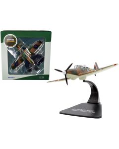 1940 Boulton Paul Defiant MK I Fighter Plane 1/72 Diecast Model by Oxford Aviation