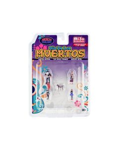 2023 Dia de los Muertos 5pc Diecast Set 1/64 Scale Limited Edition American Diorama