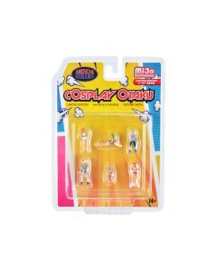 1/64 Scale Diecast Figure Set Cosplay Otaku Limited Edition 4800 American Diorama