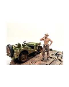1/18 Scale 4X4 Mechanic Figure by American Diorama Model Accessory