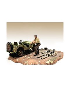 2023 4X4 Mechanic Figure for 1/18 Scale Models by American Diorama