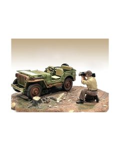 1/18 Scale 4X4 Mechanic Figure 7 by American Diorama Model Accessory