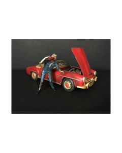 2023 Zombie Mechanic Figurine III for 1/18 Scale Models - American Diorama