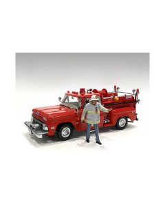 Fire Captain Figure 1/18 Scale Models American Diorama Firefighters