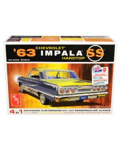 1963 Chevrolet Impala SS Model Kit 1/25 Scale 4-in-1 Hardtop by AMT