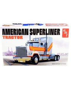 1/24 Scale Model Kit AMT American Superliner Semi Tractor Skill 3
