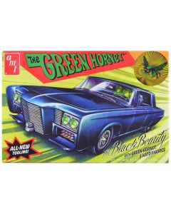 1966 Skill 2 Model Kit Black Beauty The Green Hornet 1/25 Scale AMT with Figures