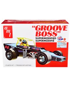 1/25 Scale Model Kit AMT Skill 2 Groove Boss Supermodified Racer