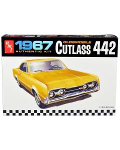 1967 Oldsmobile Cutlass 442 Model Kit 1/25 Scale by AMT