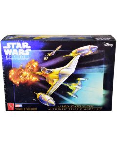 1999 Skill 2 Model Kit Naboo Starfighter 1/48 Scale AMT Star Wars Episode I