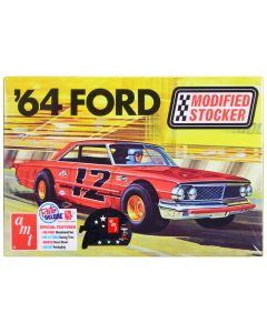 1964 Ford Galaxie Model Kit Modified Stocker 1/25 Scale by AMT - Skill 2