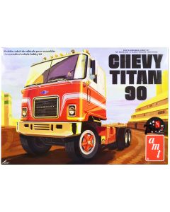 2023 AMT Skill 3 Model Kit Chevrolet Titan 90 Tractor Truck 1/25 Scale