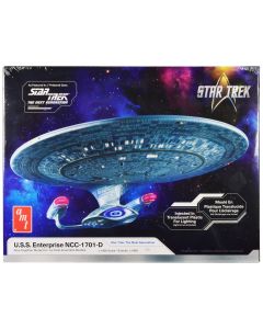 1987 U.S.S. Enterprise NCC-1701-D Model Kit 1/1400 Scale Star Trek AMT