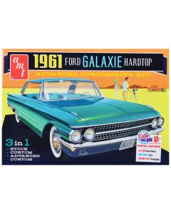 1961 Ford Galaxie Hardtop Model Kit 1/25 Scale 3-in-1 by AMT - Skill 2