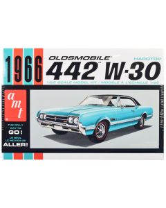 1966 AMT Oldsmobile 442 W-30 Hardtop Model Kit 1/25 Scale - Skill 2