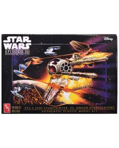 2005 Star Wars Episode III Jedi Starfighter Model Kit 1/48 Scale by AMT