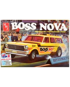 2023 AMT Skill 2 Boss Nova Funny Car Model Kit 1/25 Scale - Classic Drag Racing