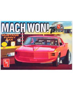 1970 Ford Mustang Funny Car Mach Won 1/25 Scale Model Kit by AMT - Skill 3