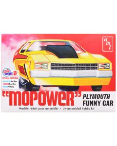 2023 AMT Skill 2 Model Kit Plymouth Funny Car Mopower 1/25 Scale