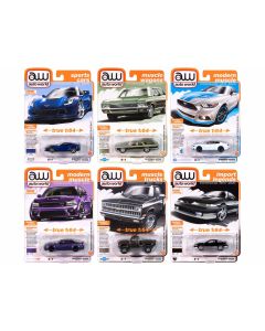 2024 Auto World Premium 1/64 Diecast Model Cars Set B - 6 Pieces Release 3