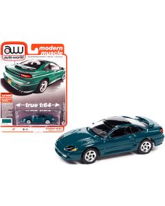 1993 Dodge Stealth R/T Limited Edition 1/64 Diecast Model Car - Peacock Green/Black Top