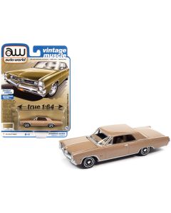 1964 Pontiac Grand Prix Royal Bobcat 1/64 Diecast Model Car - Saddle Bronze Metallic