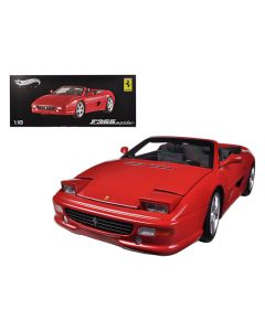 Ferrari F355 Spider Convertible Red Elite 1/18 Diecast Car Model Hot Wheels