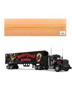 2023 Corgi Motorhead Bomber Transport Truck Black 1/50 Diecast Model