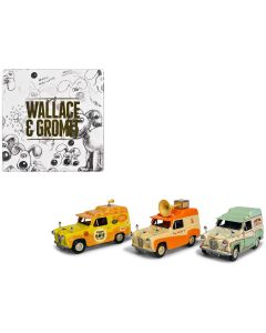 2023 Wallace & Gromit Austin A35 Van Diecast Model Cars Set of 3 by Corgi