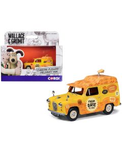 2023 Corgi Diecast Model Car Austin A35 Van RHD Yellow Cheese Please Wallace & Gromit