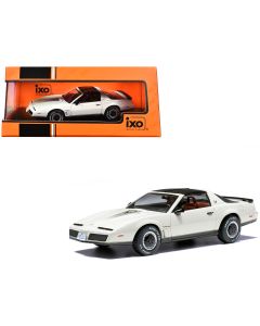 1982 Pontiac Firebird 1/43 Diecast Model Pearl White Black Top IXO Models